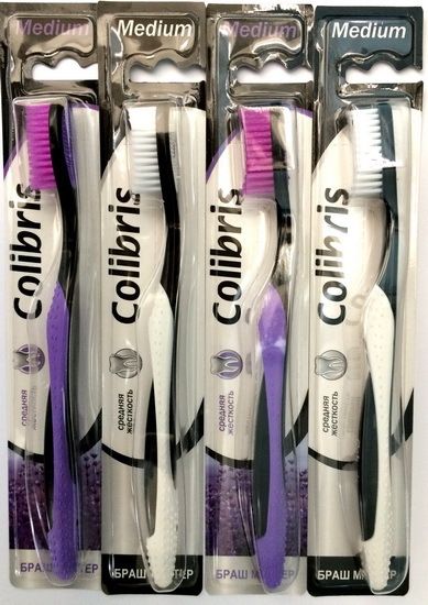Colibris Toothbrush art.0930 soft hardness
